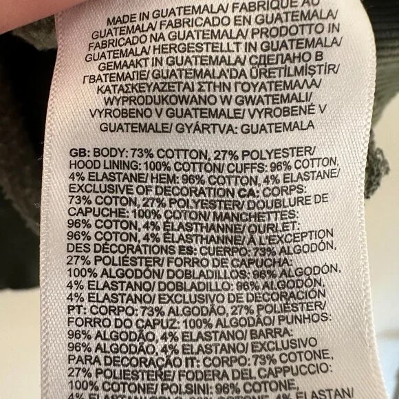 The North Face Bear Pullover Sweatshirt Hooded Track Jacket - Medium - Picture 5 of 6